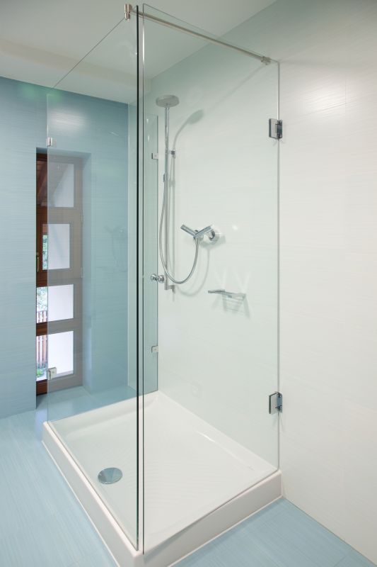 Contemporary Shower with Multiple Jets